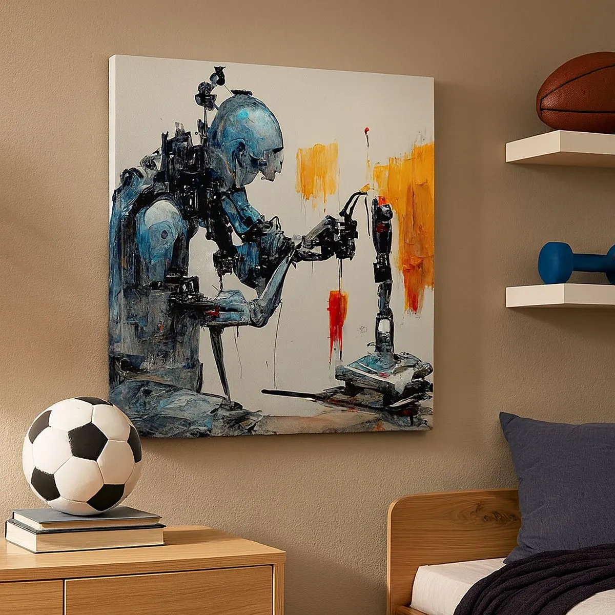 Obraz na plátne - Už zajtra… - 30x30 cm