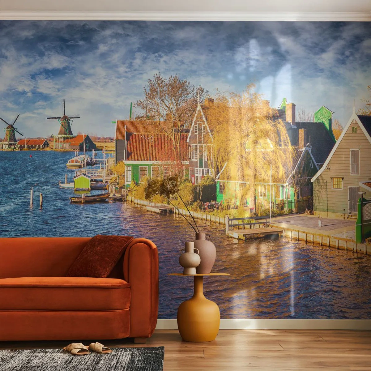 Fototapeta Premium Canvas - Od storočí bez zmien - Krajina, Ventilátor, Holandsko - 250x175 cm