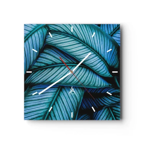 Nástenné hodiny - Čiary života - 30x30 cm