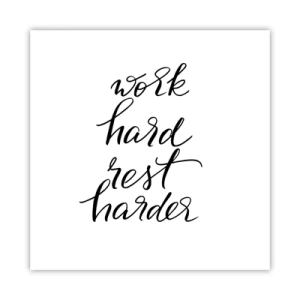 Plagát - Životná rovnováha - 60x60 cm