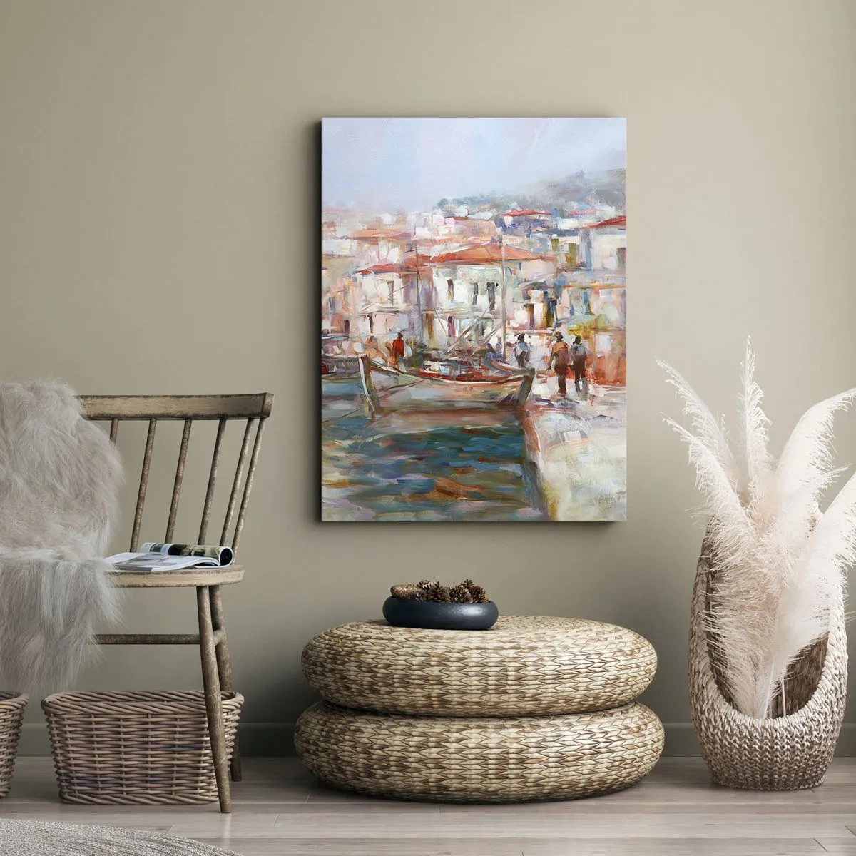 Obraz na plátne - Pastelová dovolenka - 50x70 cm