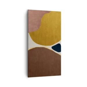 Obraz na plátne - Abstrakcia – miesto v priestore - 55x100 cm