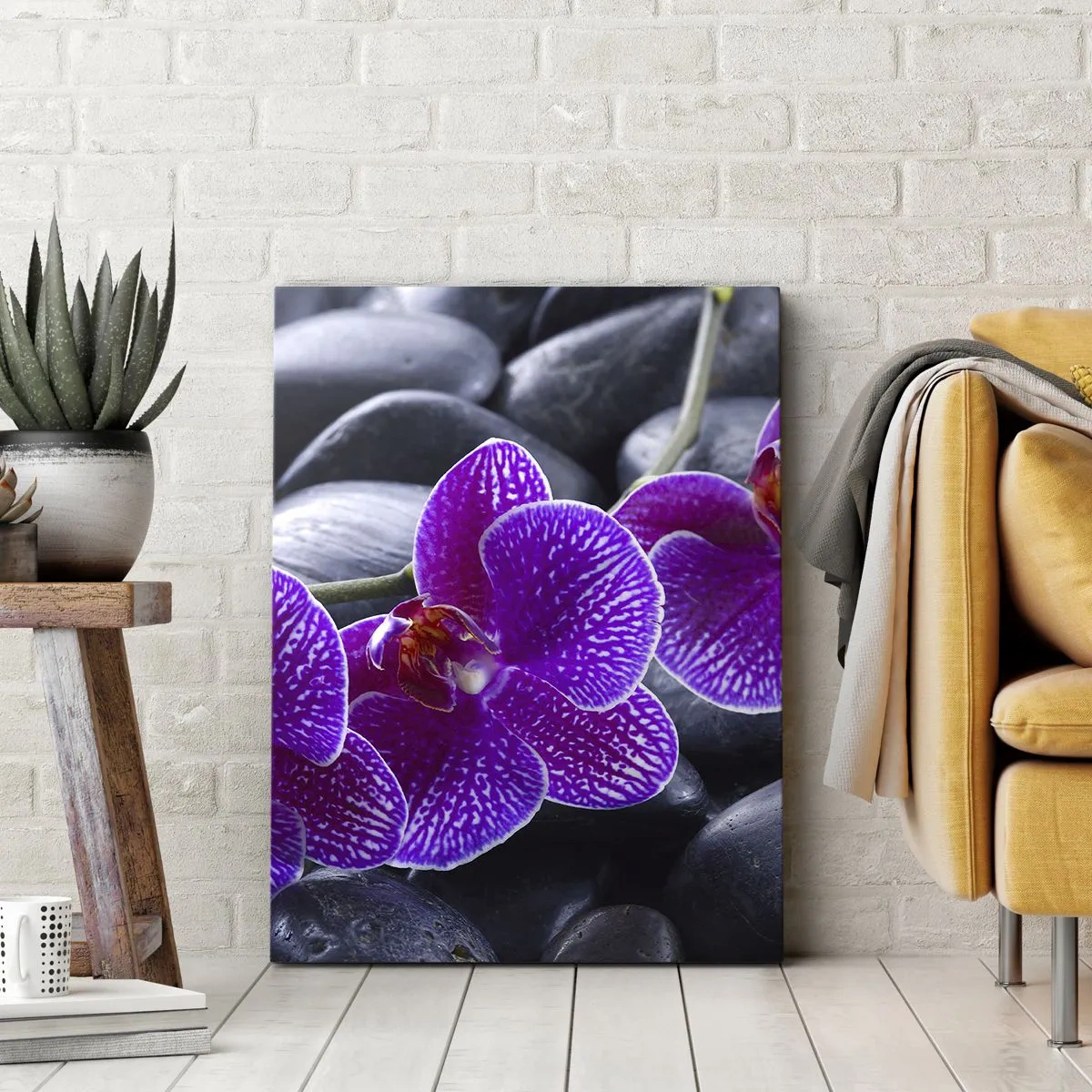 Obraz na plátne - Kamene sa rozžiarili nadšením - 50x70 cm