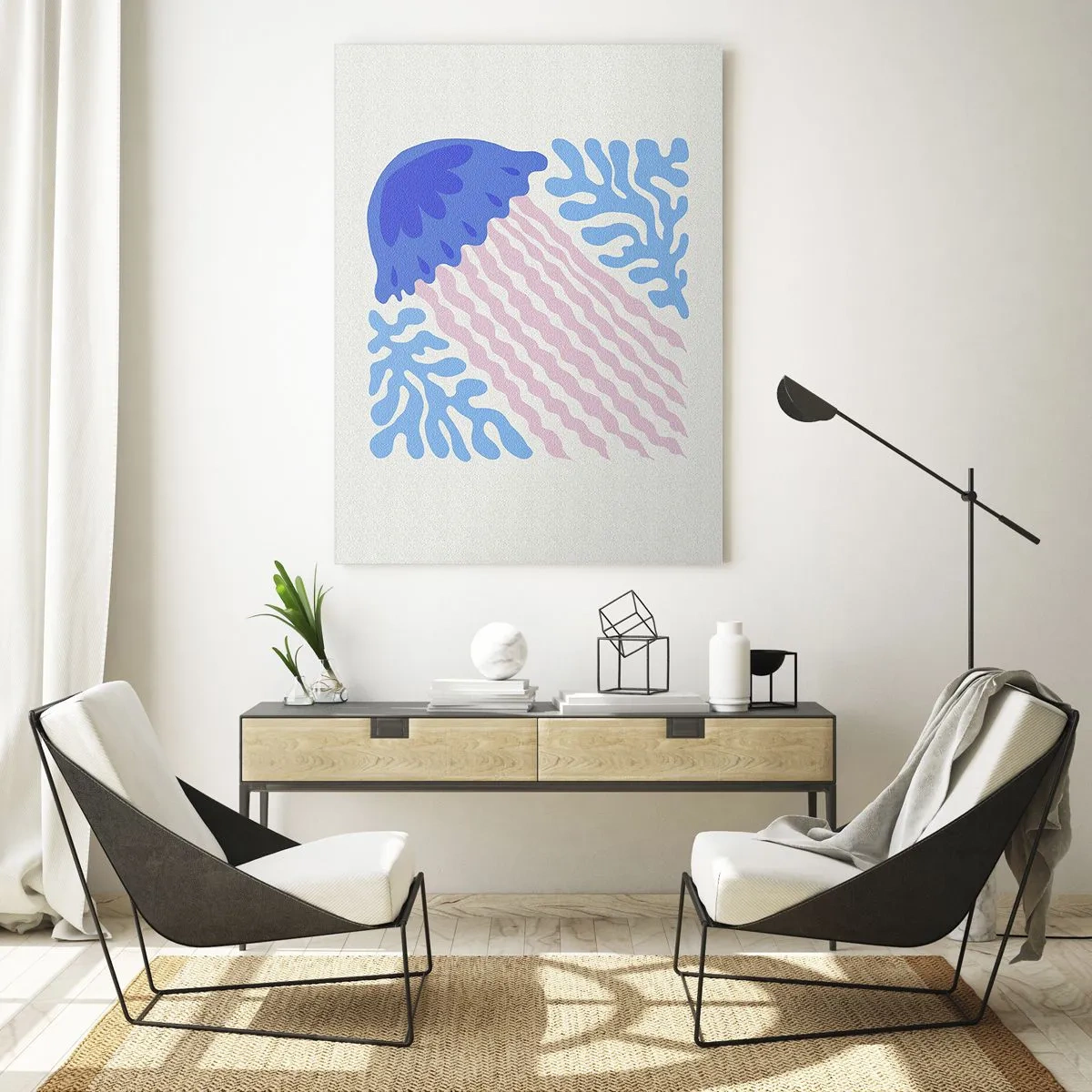 Obraz na skle - Ako z iného sveta - 80x120 cm