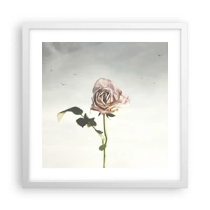 Plagát v bielom ráme - Vítanie jari - 40x40 cm