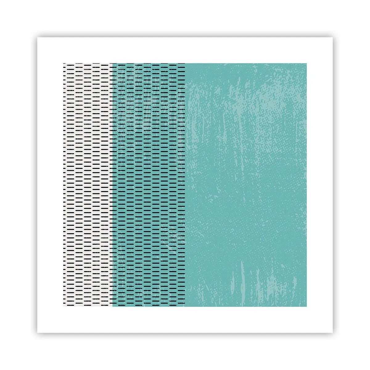 Plagát - Vyvážená kompozícia - 40x40 cm