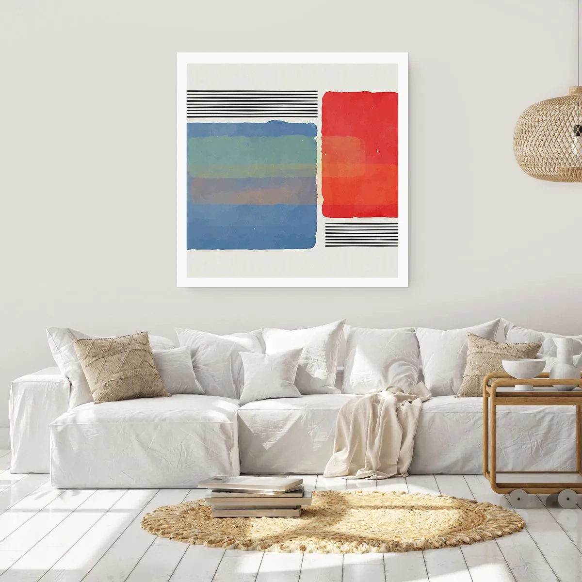 Plagát - Duch a písmeno geometrie - 60x60 cm