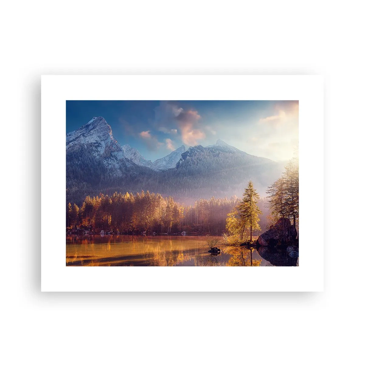 Plagát - V horách a údoliach - 40x30 cm