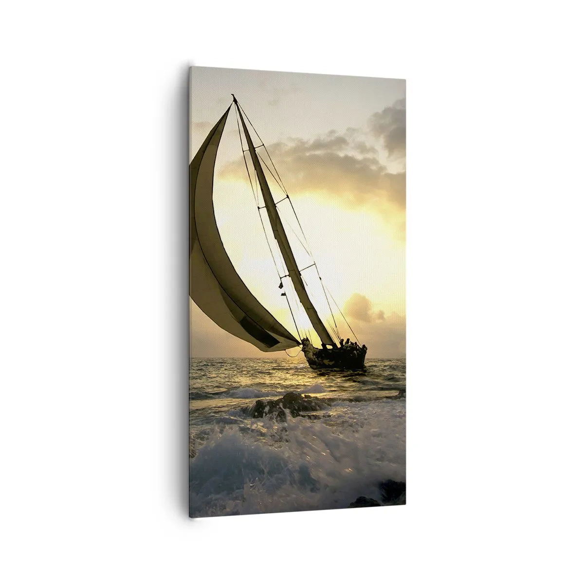 Obraz na plátne - S vetrom a proti vetru - 65x120 cm