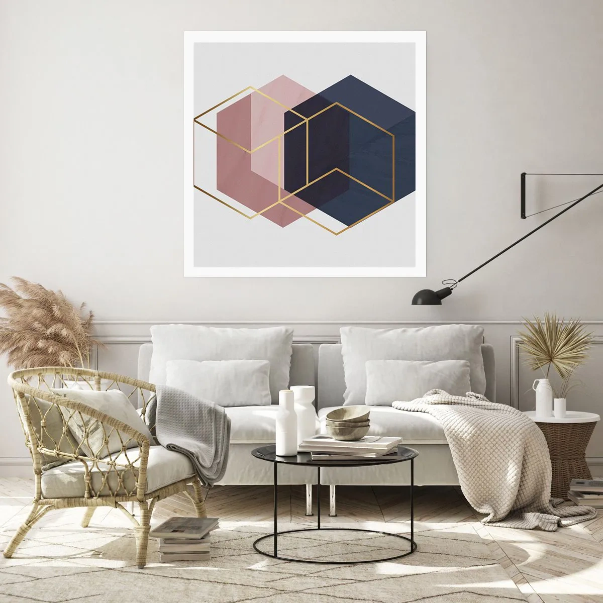 Plagát - Sila jednoduchosti - 30x30 cm