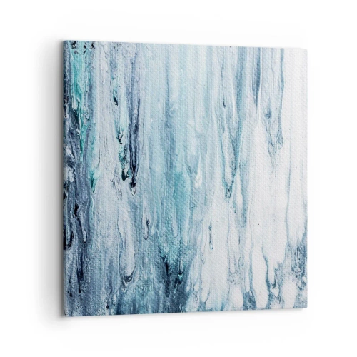Obraz na plátne - Modré cencúle - 50x50 cm