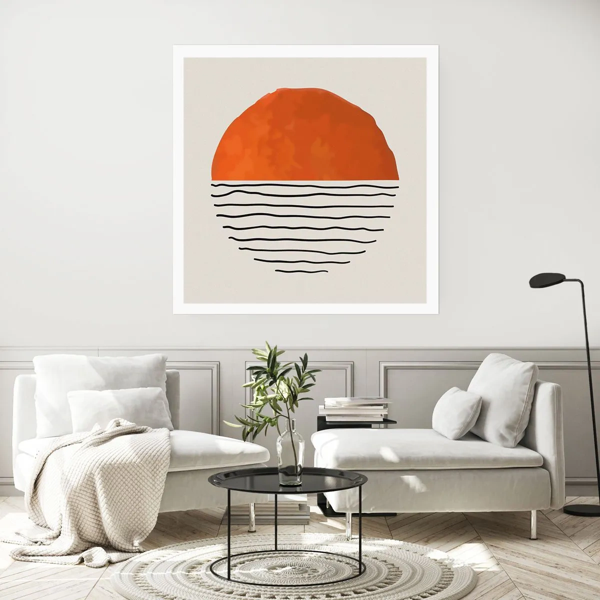 Plagát - V japonskej atmosfére - 40x40 cm