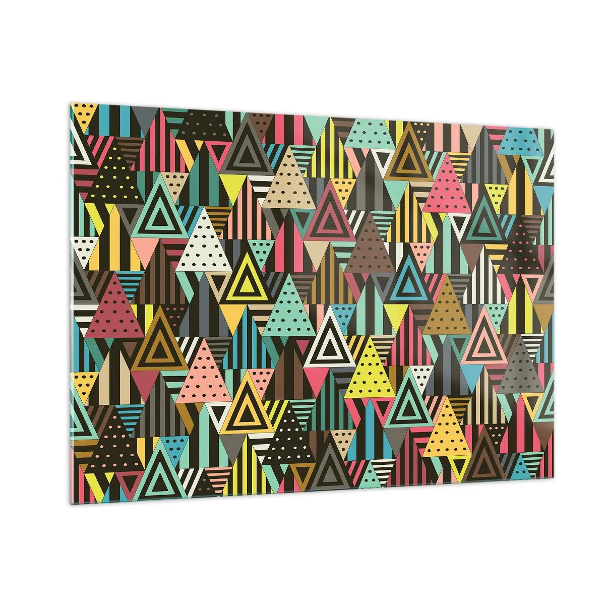 Obraz na skle - V rytme na tri - 100x70 cm