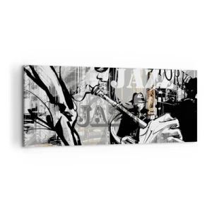 Obraz na plátne - V rytme New Yorku - 100x40 cm