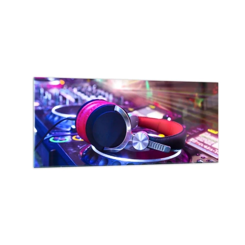 Obraz na skle - Bude, bude sa diať - 120x50 cm