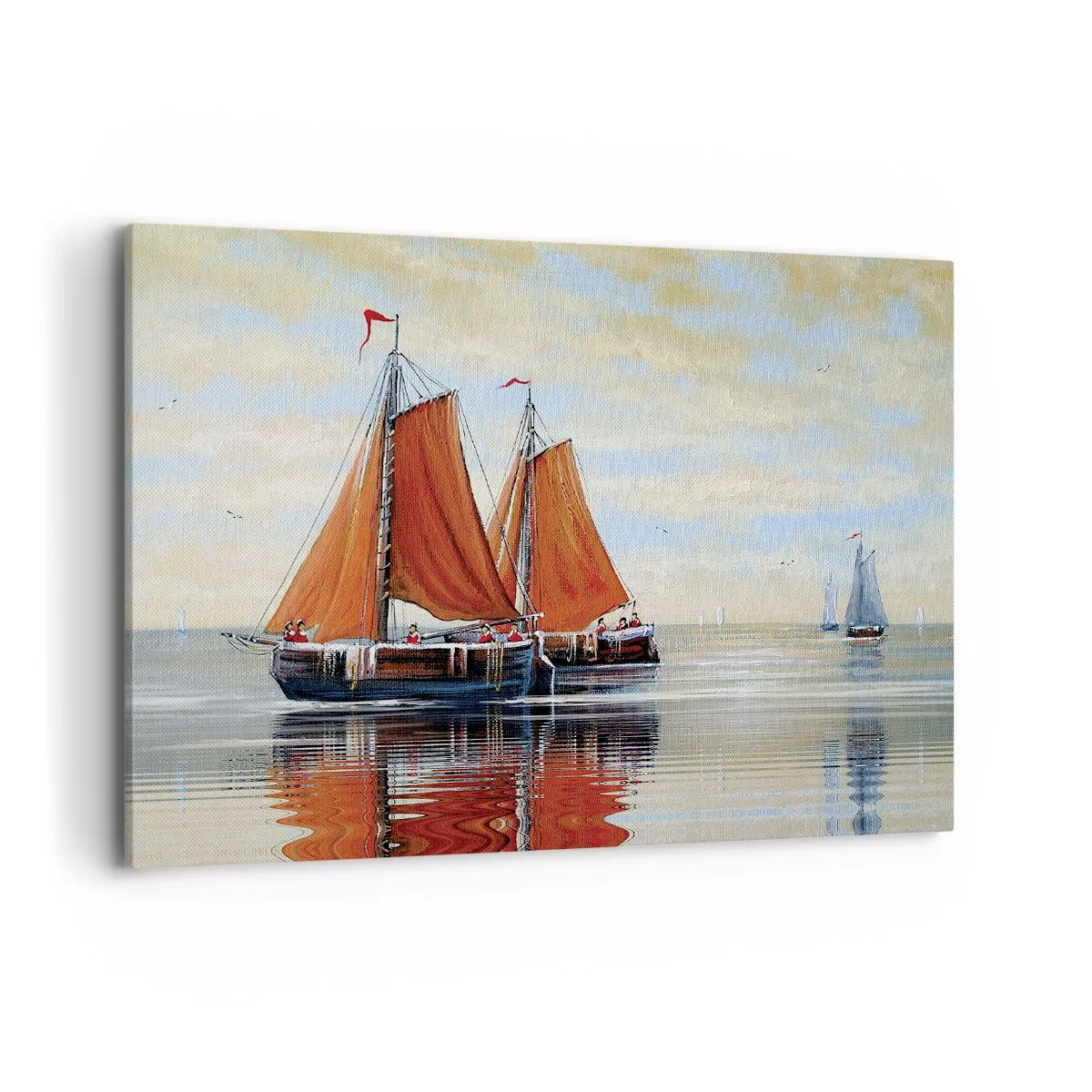 Obraz na plátne - Pluj, námorník… - 120x80 cm