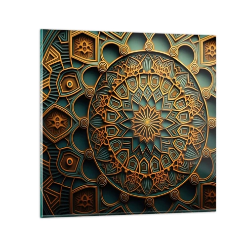 Obraz na skle - V arabskom štýle - 30x30 cm
