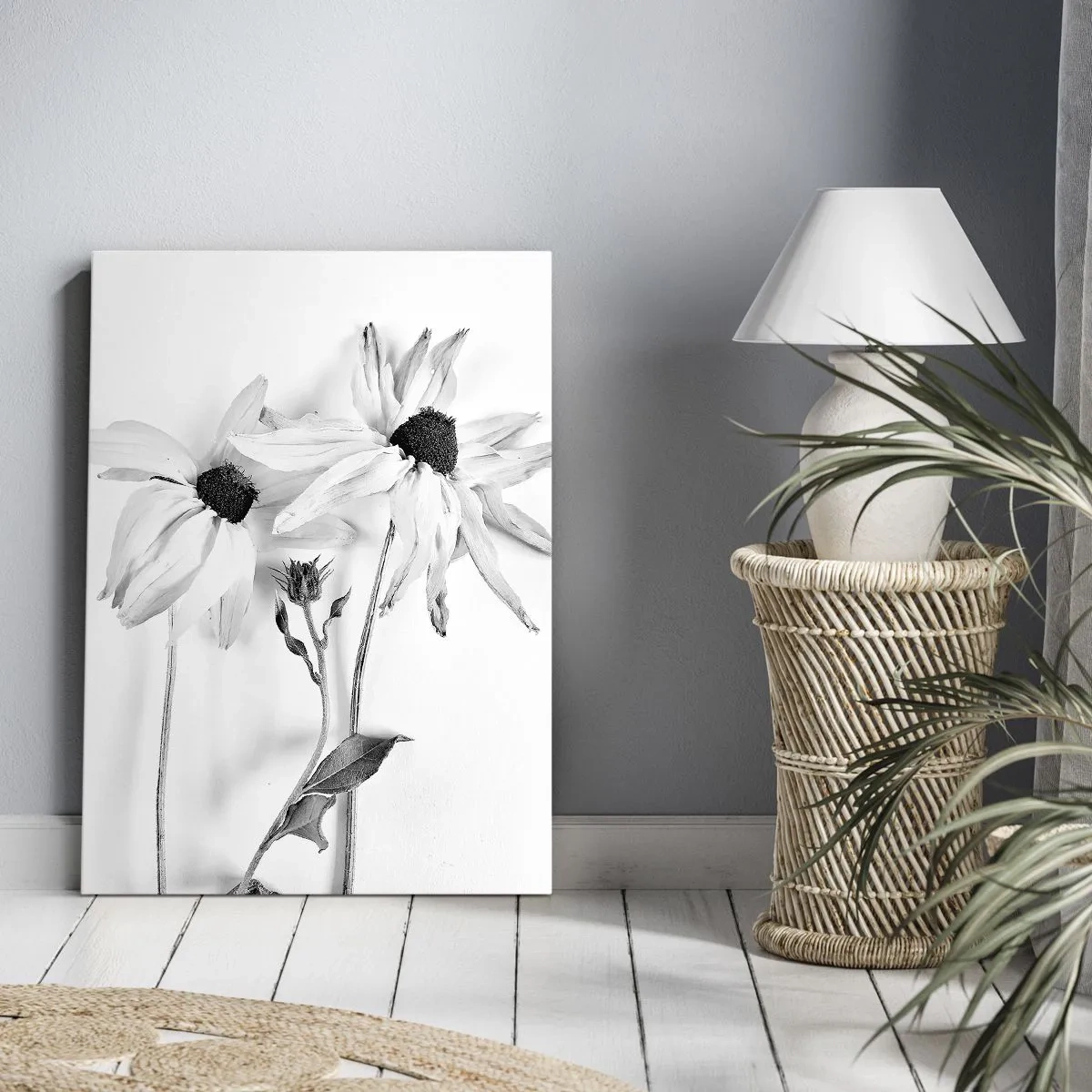 Obraz na plátne - Nikto nechce byť sám - 55x100 cm