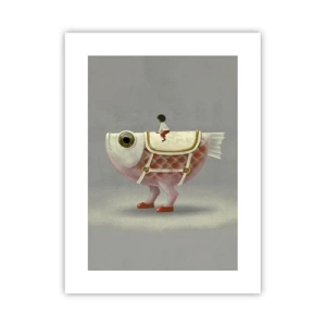 Plagát - Rybí jazdec - 30x40 cm