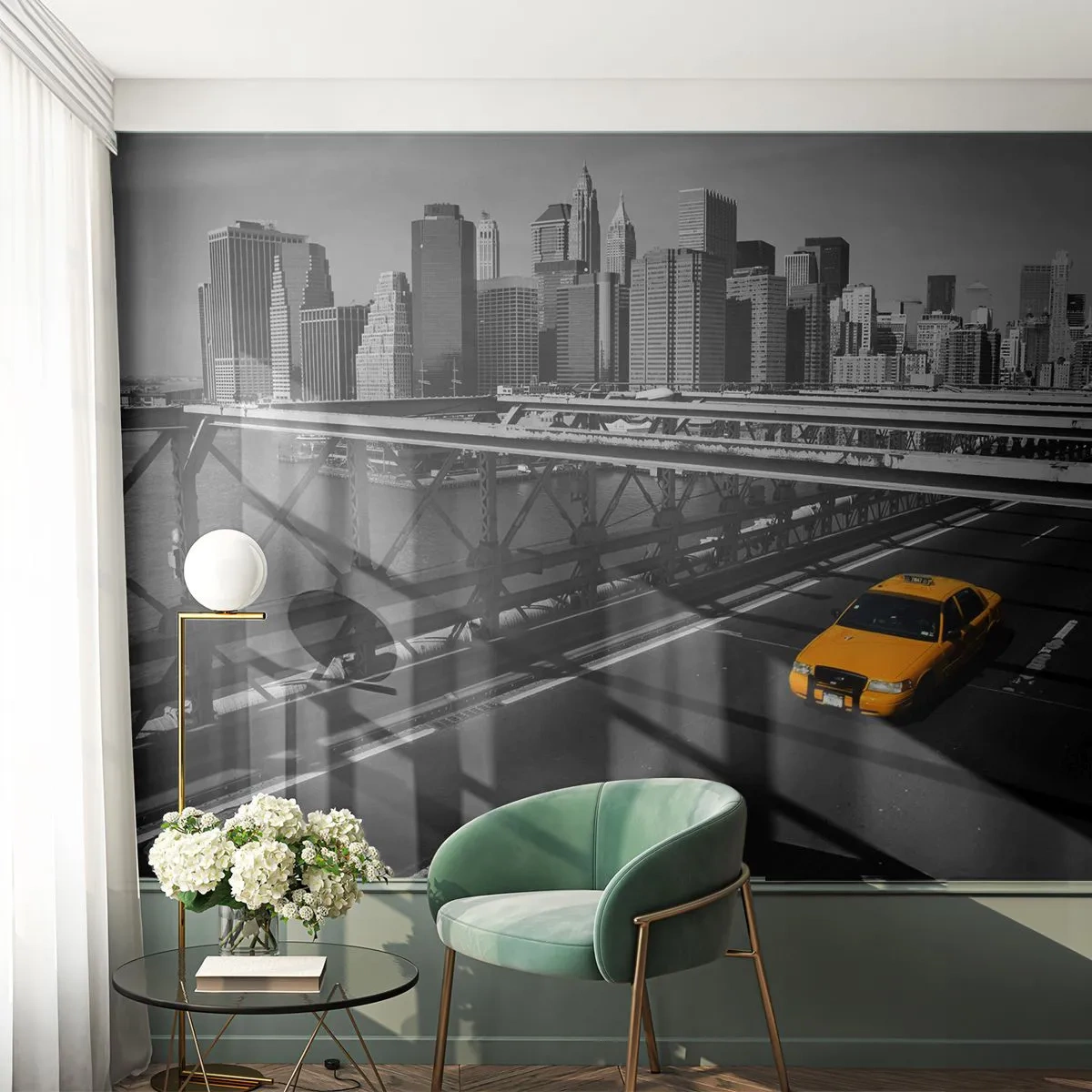 Fototapeta Premium Canvas - Farba veľkomesta - Mesto, New York, Architektúra - 300x210 cm