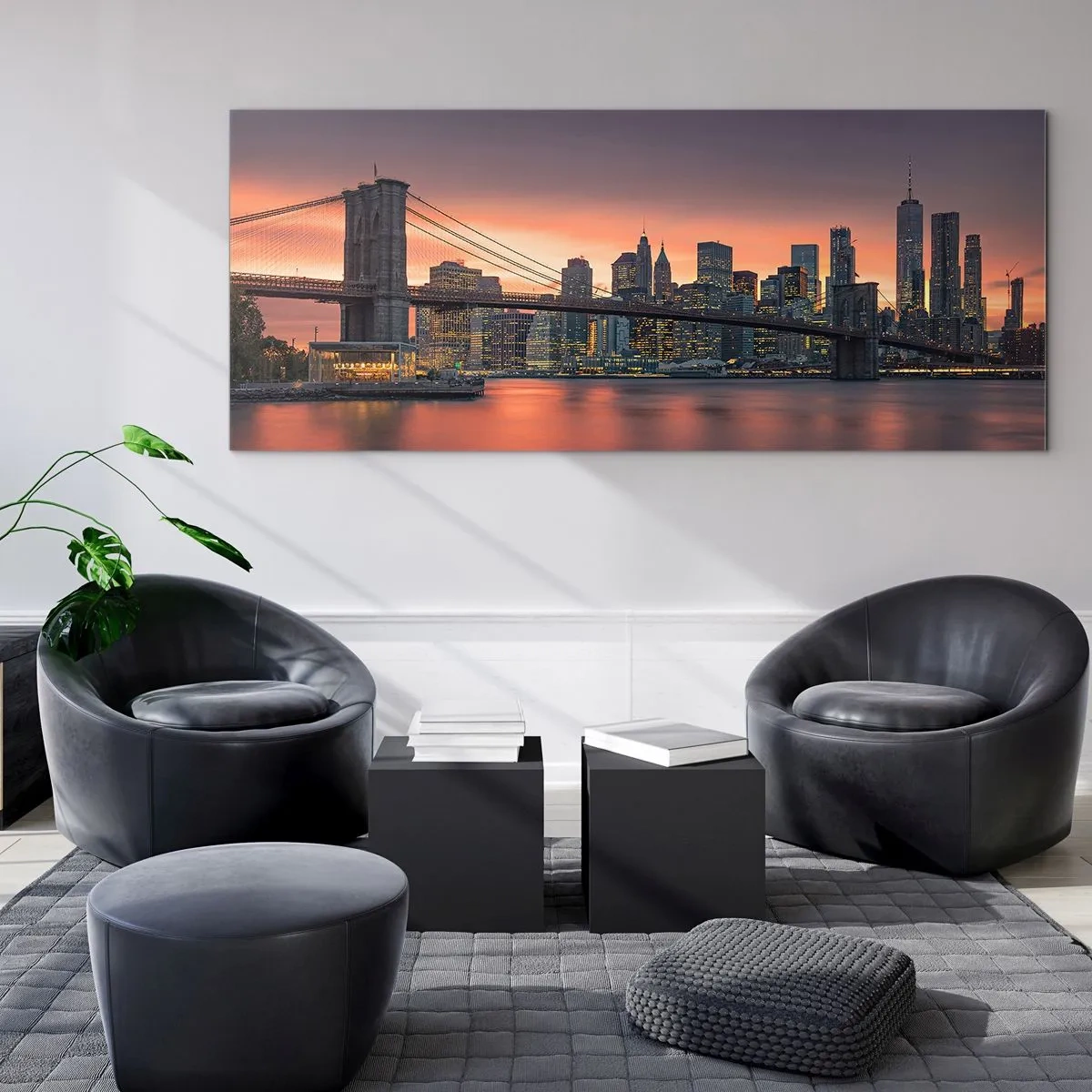 Obraz na skle - Ponorené do ľaliového ticha - 100x40 cm