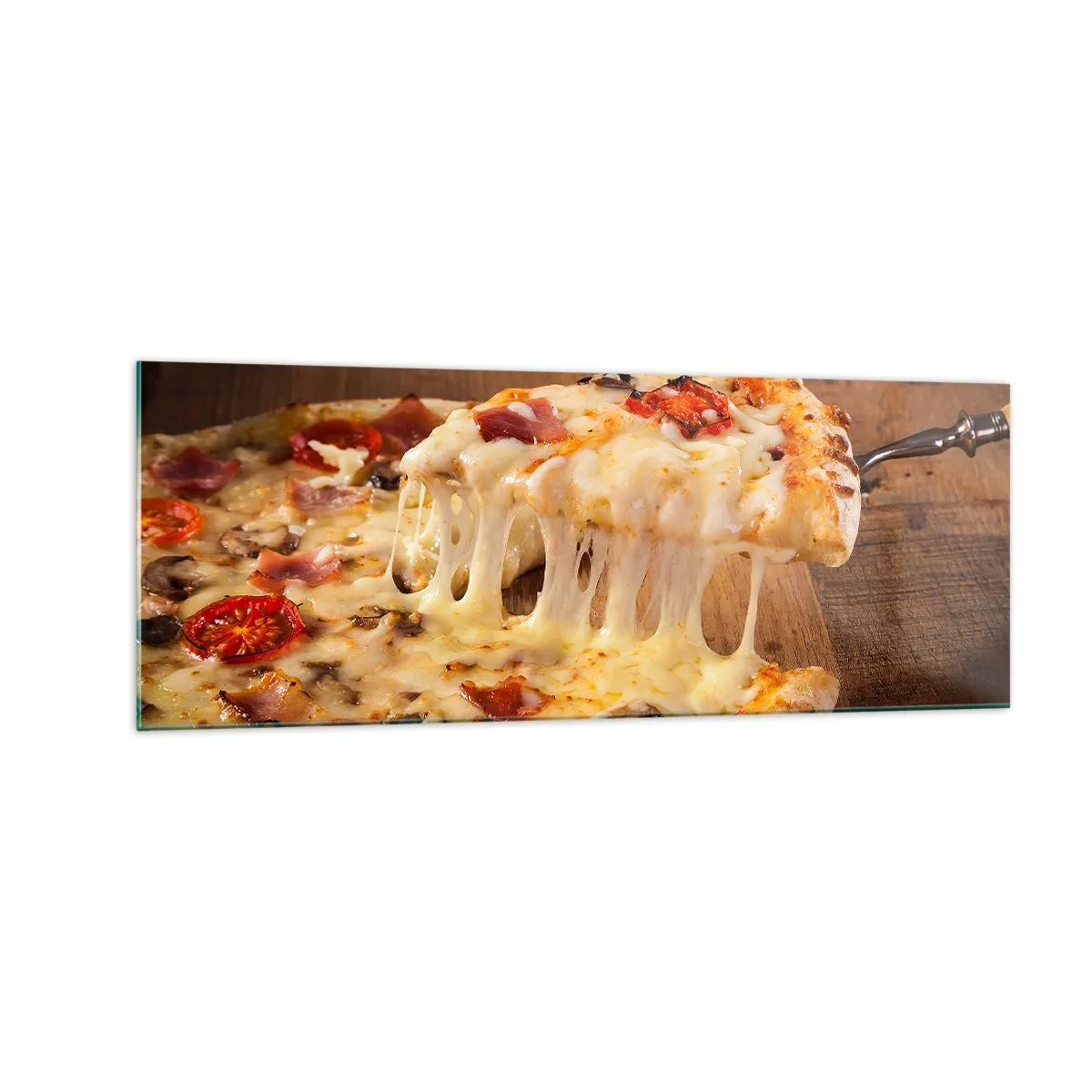 Obraz na skle - Veľdielo talianskeho umenia - 140x50 cm