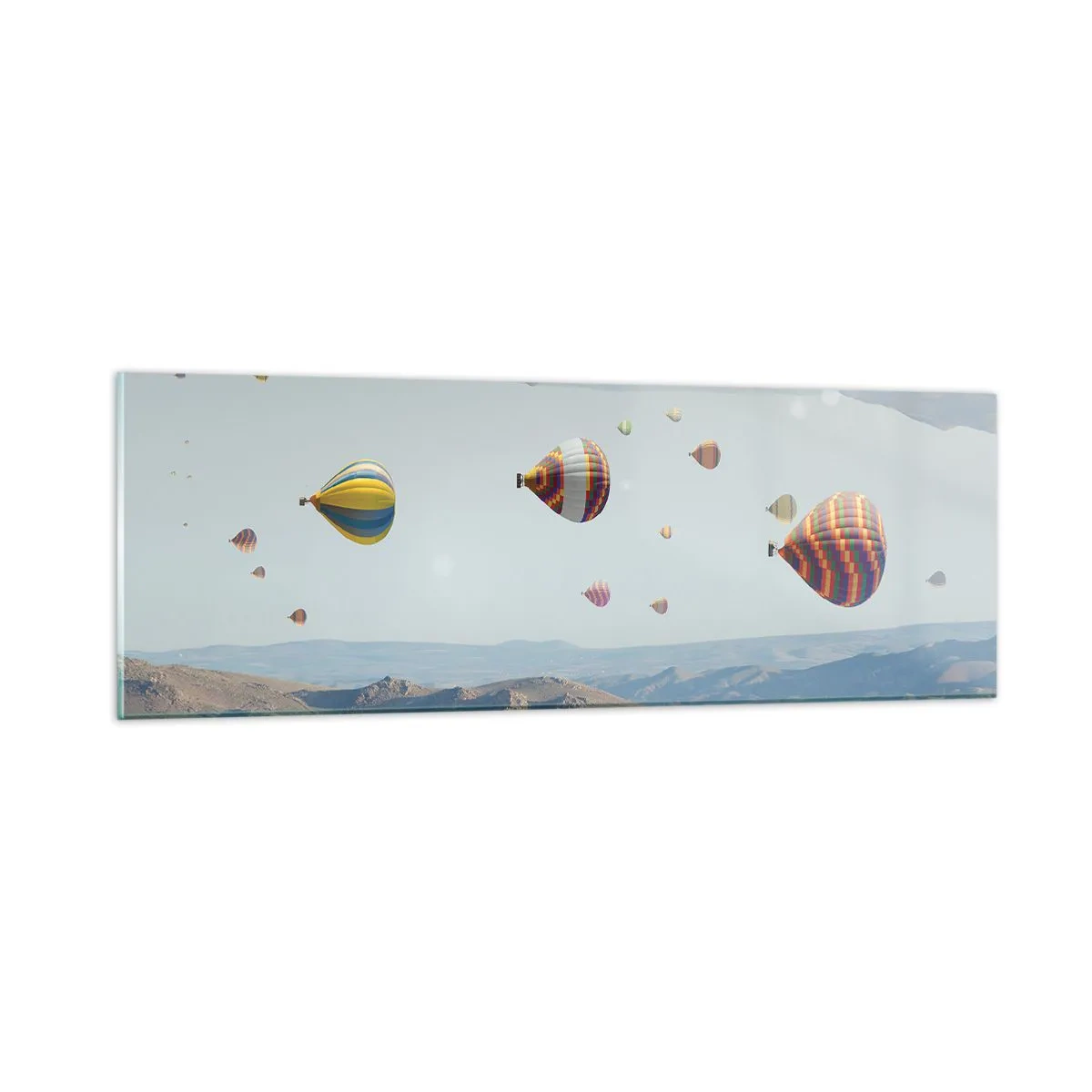 Obraz na skle - Tu je možné všetko - 90x30 cm