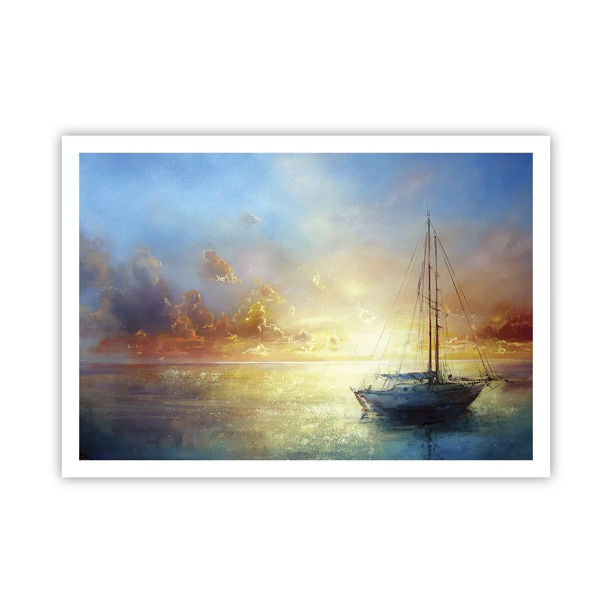 Plagát - V zlatom zálive - 100x70 cm
