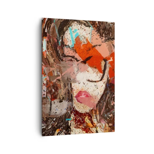 Obraz na plátne - Aká si skutočne nikto nevie - 70x100 cm