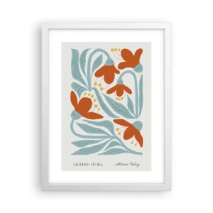 Plagát v bielom ráme - K zemi, ku slnku - 30x40 cm