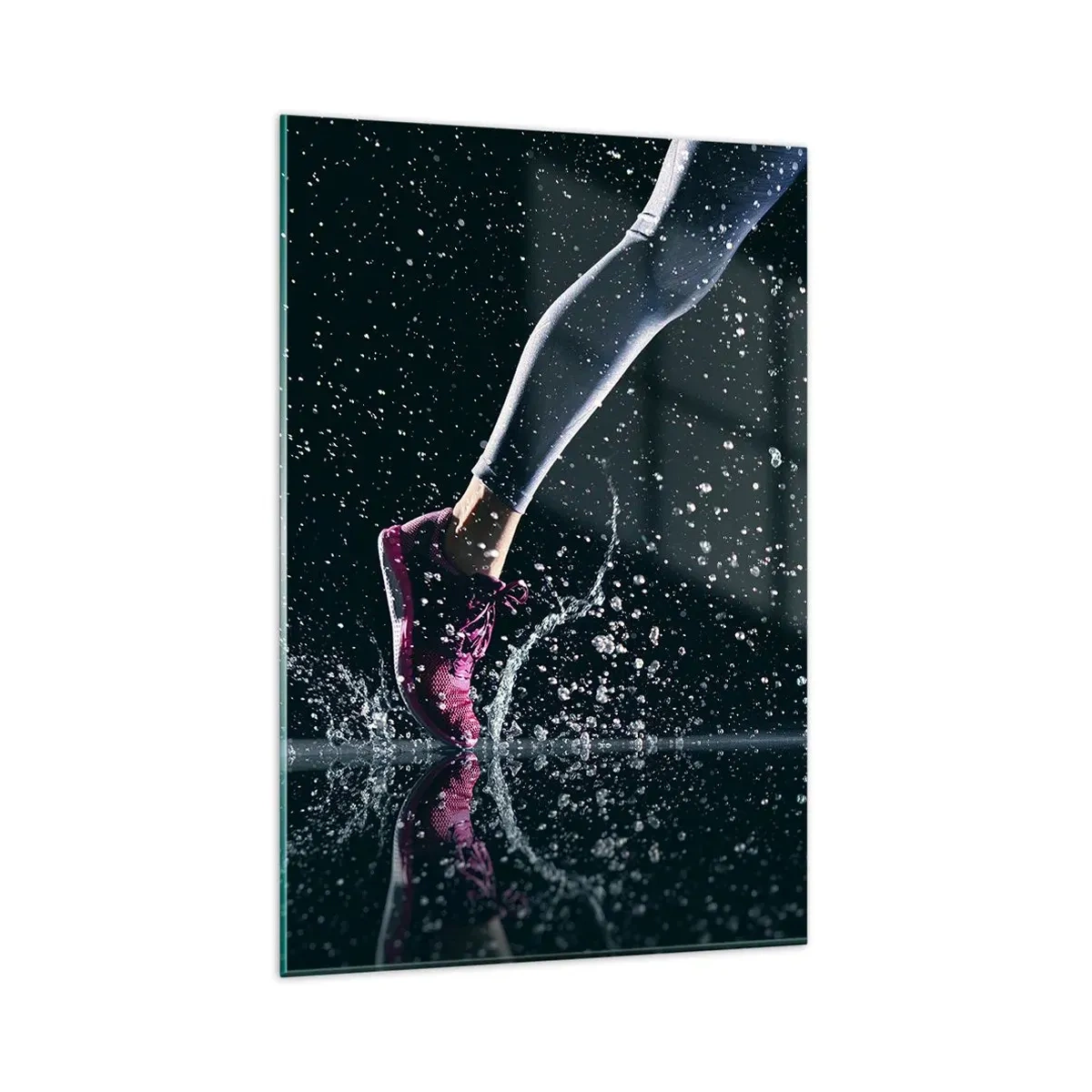 Obraz na skle - Bež ako vietor - 80x120 cm