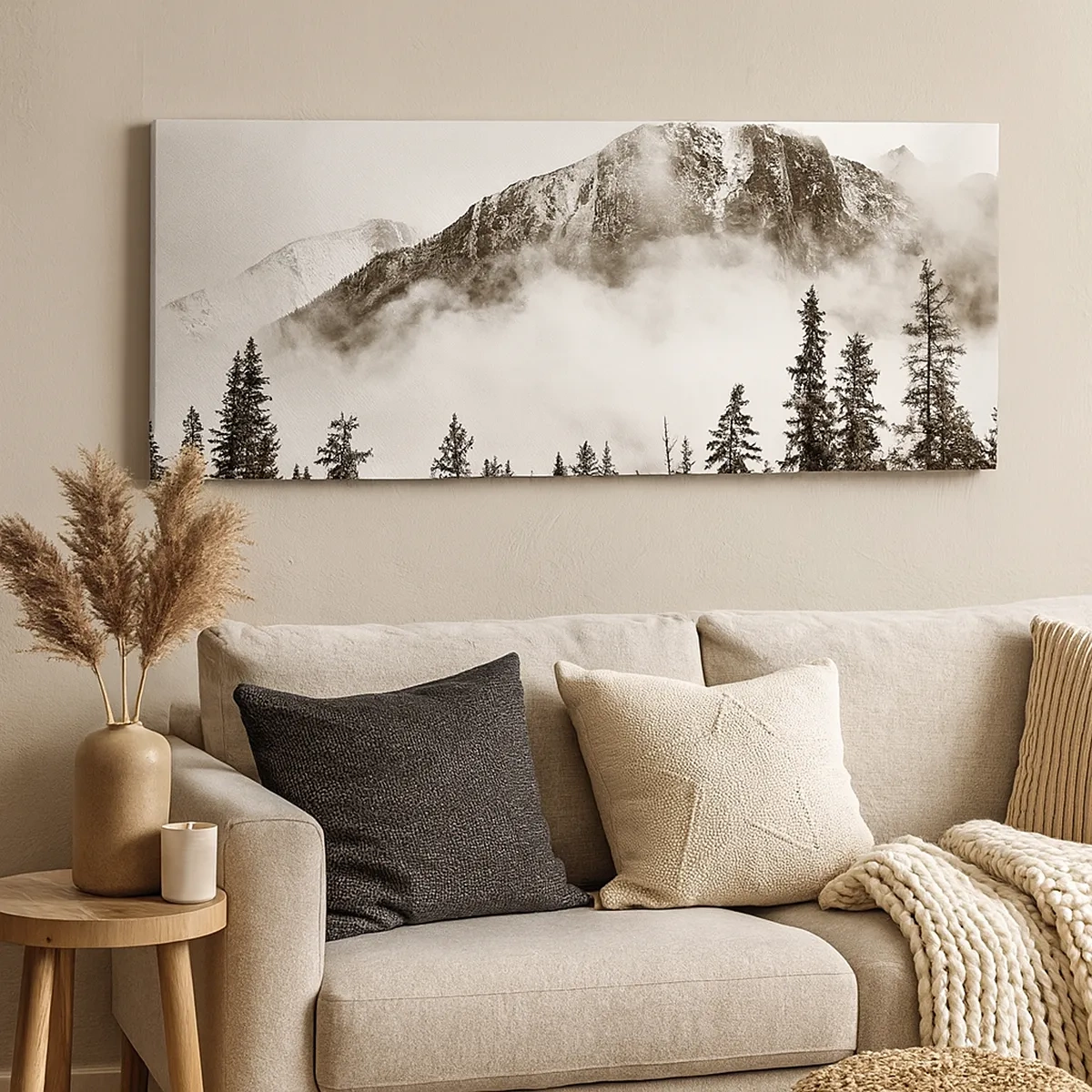 Obraz na plátne - Žulový panovník - 30x30 cm