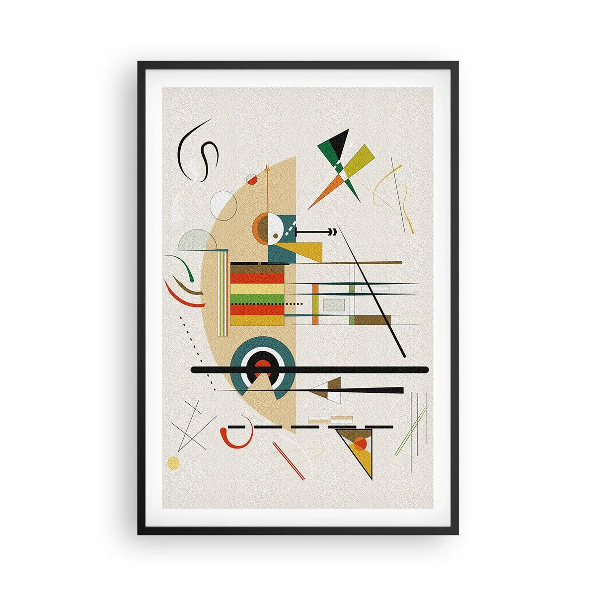 Plagát v čiernom ráme - A svet sa smeje - 61x91 cm