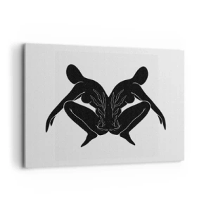 Obraz na plátne - Spoločná duša - 100x70 cm