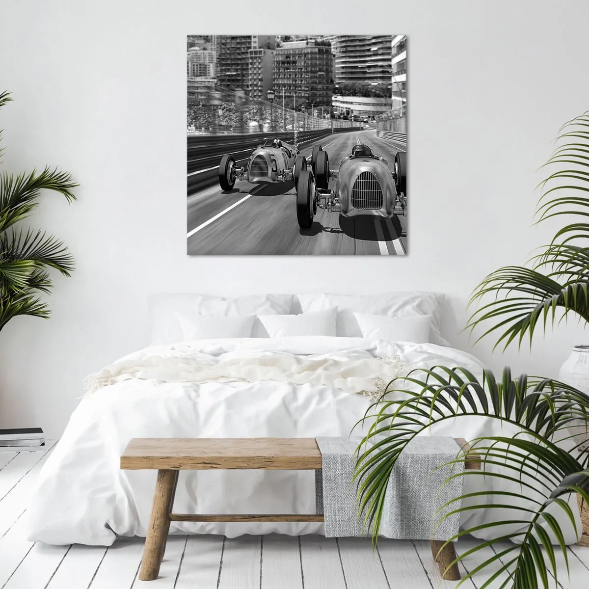 Obraz na plátne - Kedysi dávno v Monte Carle - 40x40 cm