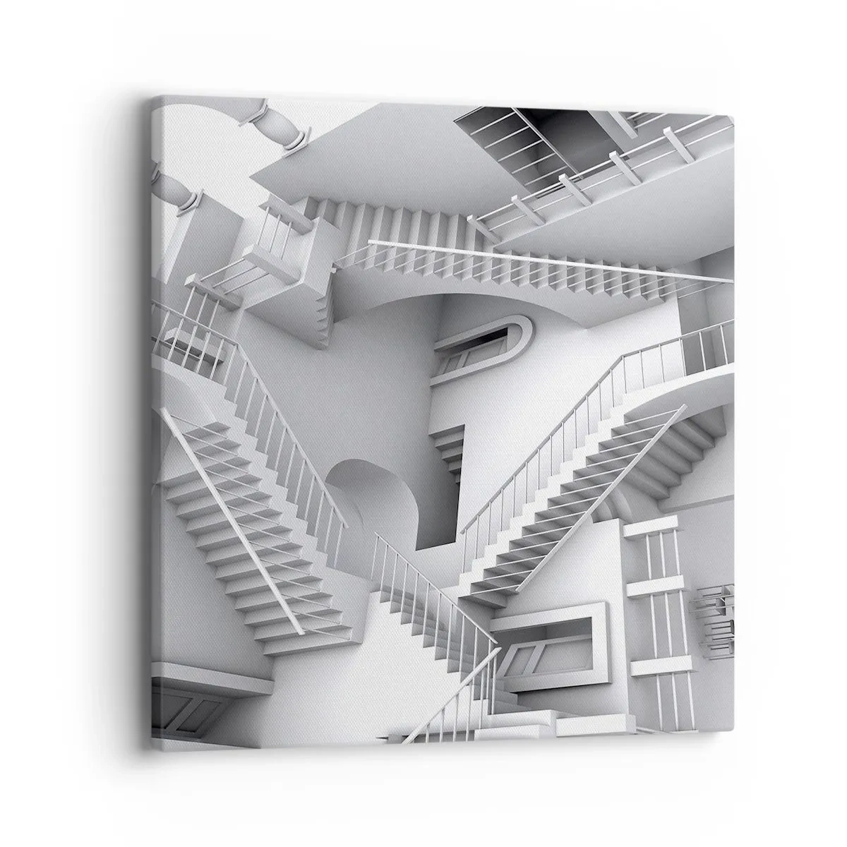 Obraz na plátne - Paradoxy prostoru - 40x40 cm