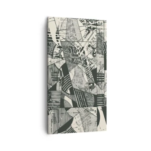 Obraz na plátne - Dynamika súčasnosti - 45x80 cm