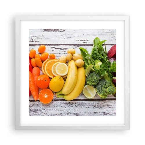 Plagát v bielom ráme - To nestačí? - 40x40 cm