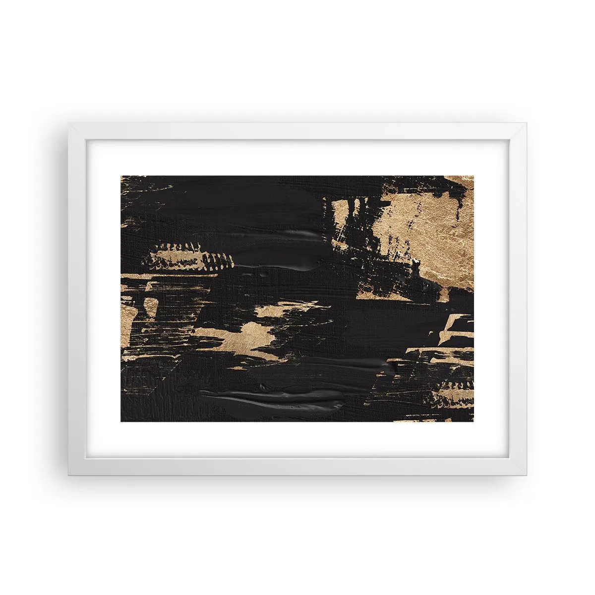 Plagát v bielom ráme - Stopa dotyku - 40x30 cm