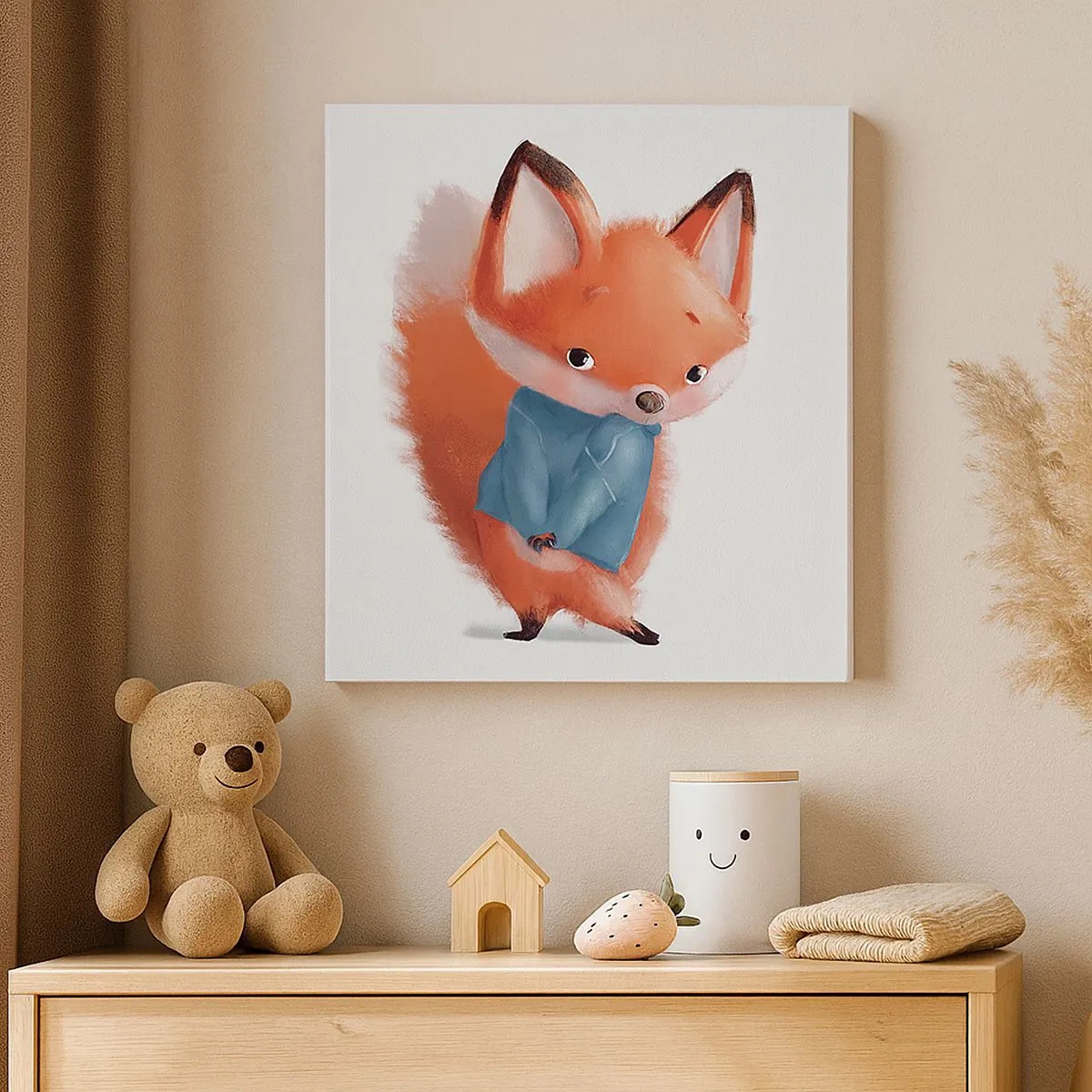 Obraz na plátne - Pristane mi to? - 30x30 cm