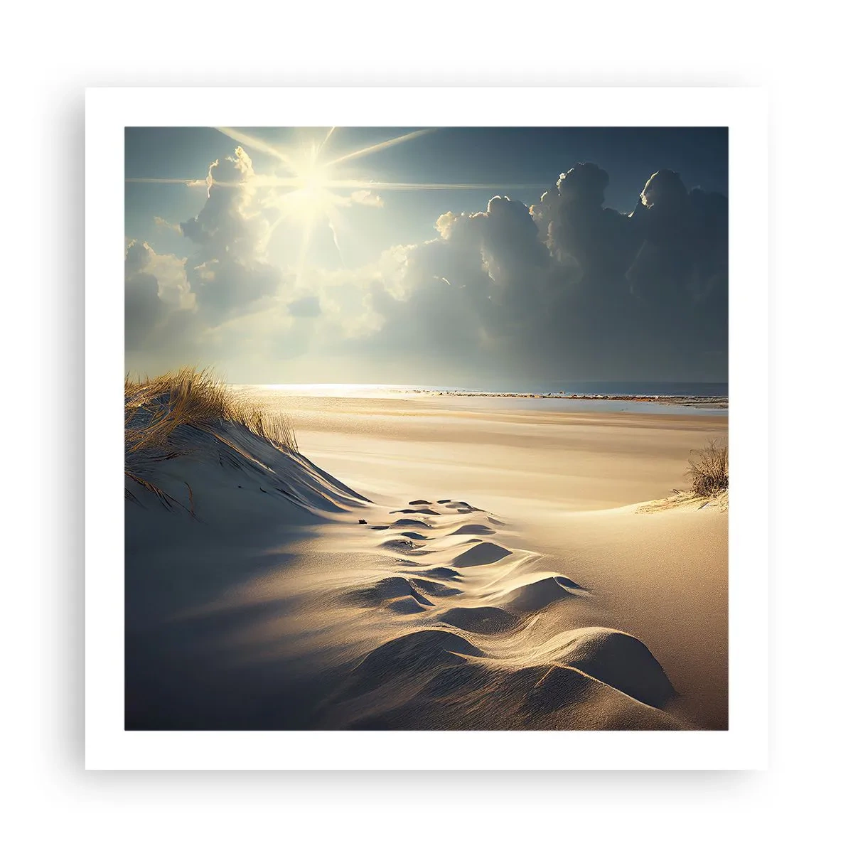 Plagát - Upokojujúca krajina - 60x60 cm