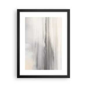 Plagát v čiernom ráme - Zamyslená diaľka - 30x40 cm
