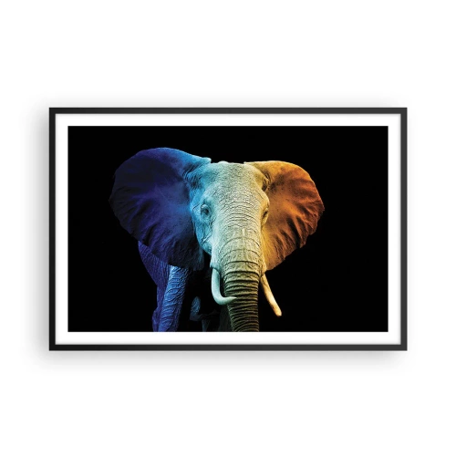 Plagát v čiernom ráme - Excentrický muž, avšak nie podivín - 91x61 cm