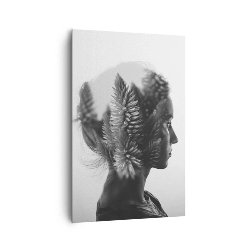 Obraz na plátne - Pani borovicového lesa - 80x120 cm