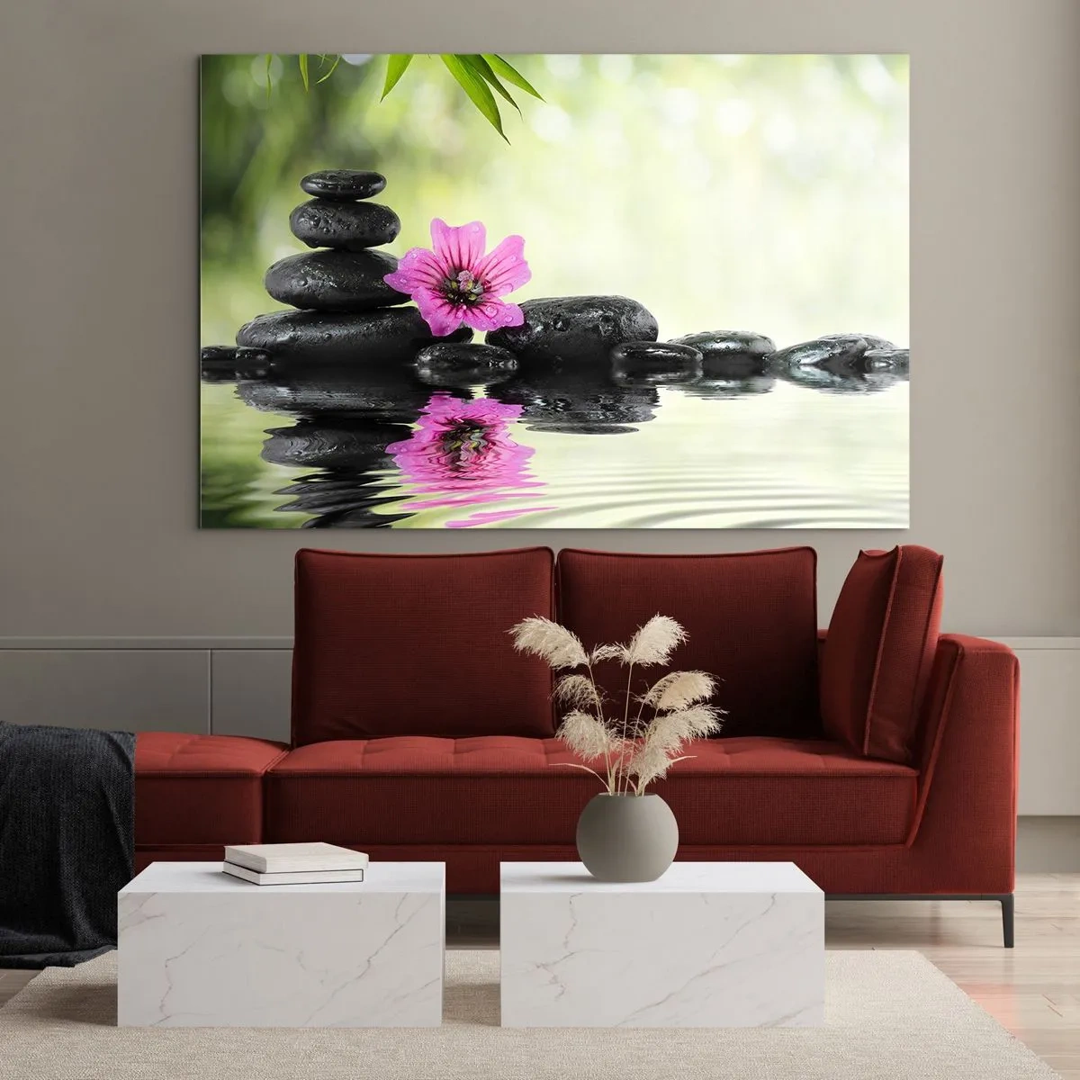 Obraz na skle - Čas pre dušu - 100x70 cm