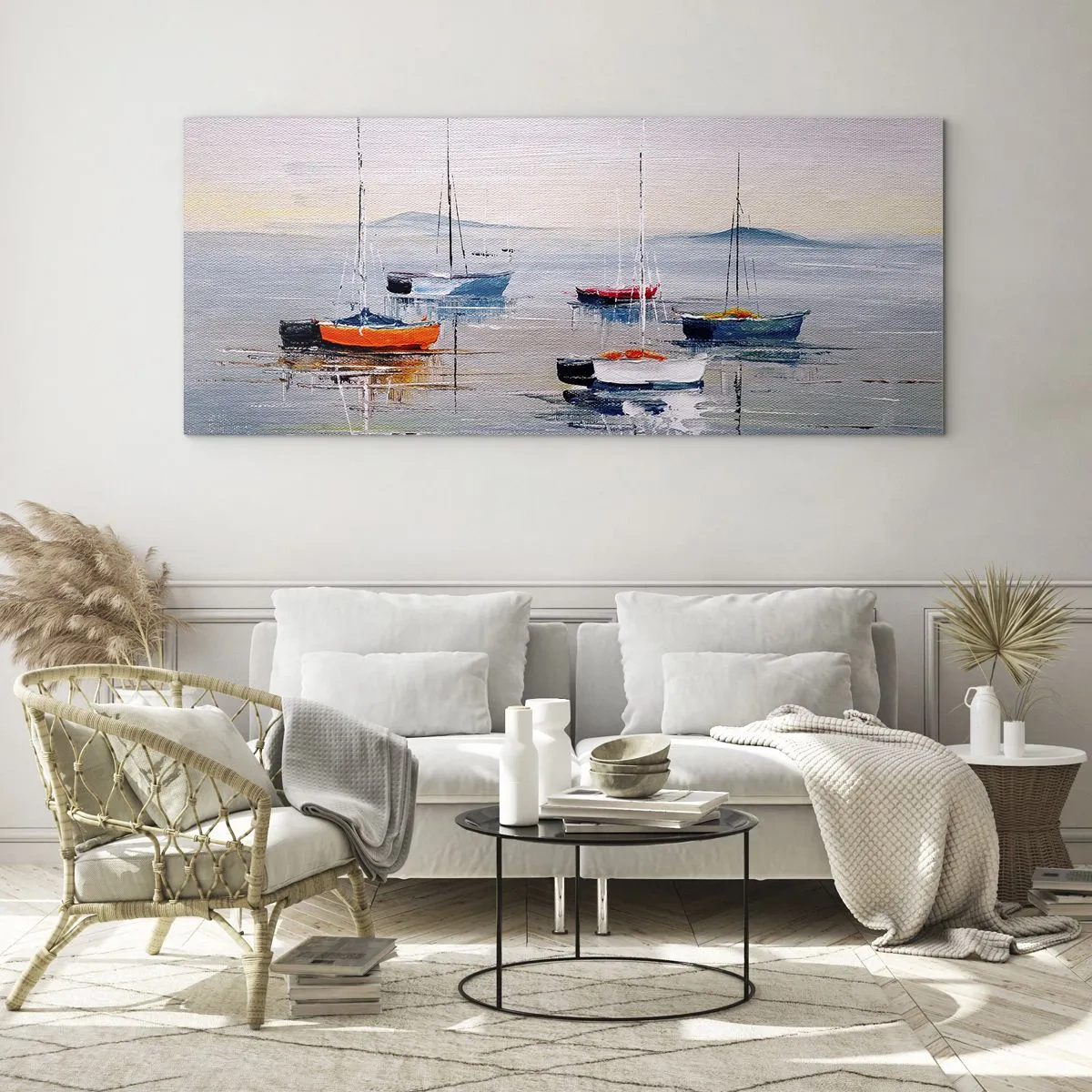 Obraz na skle - Zaslúžený odpočinok - 100x40 cm