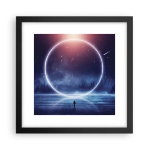 Plagát v čiernom ráme - Už sú tu... - 30x30 cm