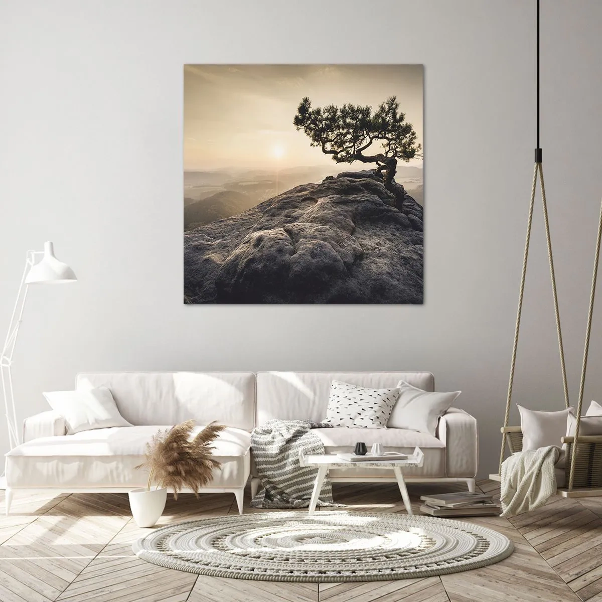 Obraz na plátne - Život vždy víťazí - 60x60 cm