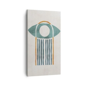 Obraz na plátne - Znaky a rituály - 45x80 cm