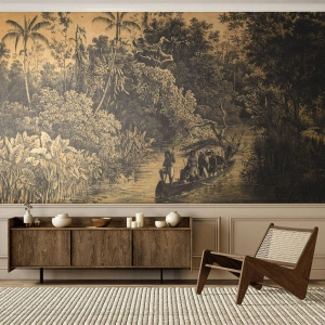 Fototapeta Standard Eco - Výlet k zdroju - Džungle, Amazónia, trópy - 250x175 cm